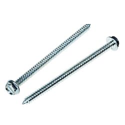 Hex Slot Washer Sheet Metal Screw Zinc