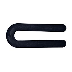 3/8 x 1-1/2 x 3-1/2 Horseshoe Shim Solid Black Box of 150 DL33