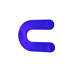 1/16 x 2-5/16 x 3 Horseshoe Shim Blue Box of 1000