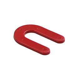 1/8 x 1-1/2 x 2 Horseshoe Shim Red Box of 1000 DL18