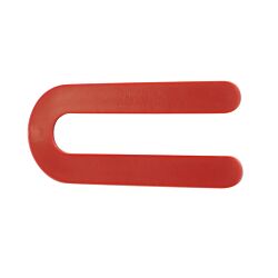 1/8 x 1-1/2 x 3-1/2 Horseshoe Shim Red Box of 1000 DL38