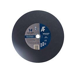 14 x 1/8 x 1 Cut Off Wheel Aluminum Oxide for Hand Held Gas Saw for Metal - 25/Box