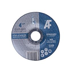 4-1/2 x .045 x 7/8 Type 27 Cut Off Wheel Aluminum Oxide for Metal/Stainless 50/Box - 400/Ctn