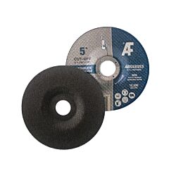 5 x .045 x 7/8 Type 27 Cut Off Wheel Aluminum Oxide for Metal 50/Box - 250/Ctn