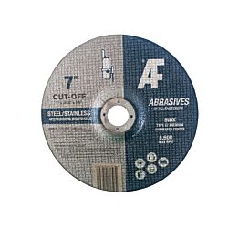 7 x .045 x 7/8 Type 27 Cut Off Wheel Aluminum Oxide for Metal 50/Box - 200/Ctn