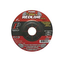 7 x 1/4 x 7/8 Redline™ Type 27 Grinding Wheel Aluminum Oxide for Metal 24 Grit 10/Box - 50/Ctn