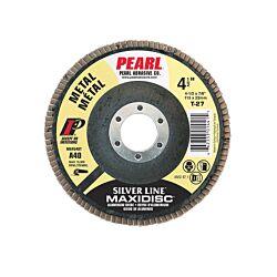 4-1/2 x 7/8 Silver Line™ Type 27 Flap Disc Zirconia for Metal 60 Grit 10/Box