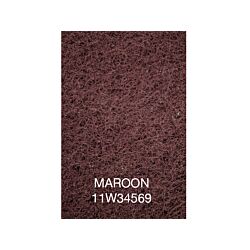 A008174 6 x 9 General Purpose Hand Pad Aluminum Oxide Maroon 10/Pack - 60/Case