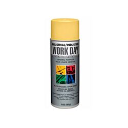 A04406 Work Day™ Spray Paint Yellow 10oz Can - 12/Case