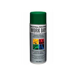 A04408 Work Day™ Spray Paint Green 10oz Can - 12/Case