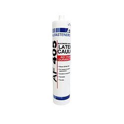 White Siliconized Latex Sealant 10.1oz Tube - 12/Case