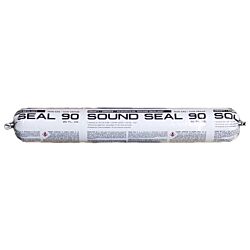 Sound Seal 90 Draft, Smoke, Acoustical Sound Sealant 20oz Sausage Tube 16/Ctn
