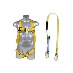 H144 Compliance-In-A-Bag Harness and Lanyard Kit 310 Lb Universal Size
