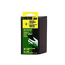 3M 4-7/8" x 2-7/8" x 1" Medium Grit Angle Sanding Block 24/Pack (CP-041-ESF 3M)