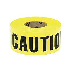 3 x 1000ft Yellow Caution Tape 8/Case