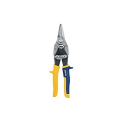 Aviation Snip, Compound Leverage, C, Straight, Yellow