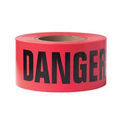3in x 1000ft Red Danger Barricade Tape