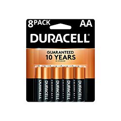 Duracell AA Batteries 8 Pack - 8/Case
