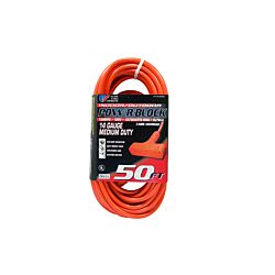 14/3 x 50ft 3-Outlet Power Block Ext Cord 05-00121 (62050)