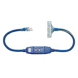 3ft x 12/3 Extension Cord In-Line GFCI 20AMP with Lighted Power Block (04-00102) 6/Box