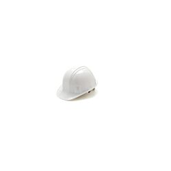 HP16110 White Cap Style Hard Hat 6-Point Ratchet 16/Case