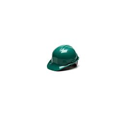 HP16135 Green Cap Style Hard Hat 6-Point Ratchet 16/Case