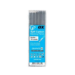 OX Pro Tuff Carbon Marking Pencil Graphite Leads (10-Pack)
