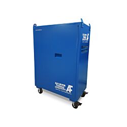 AF® Steel Site Cabinet, 39.42 cu.ft., 43 x 24 x 57in Includes Castors & Plastic Bins