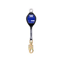 11ft x 1in Web Self Retracting Lanyard Small Hook & Carabiner