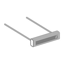 HSS Tube Embeds - 18" Rebar Tails