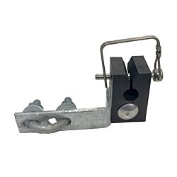 Intermediate Cable Guide for Ladder Mount Safety Climb Galvanized with Hardware
