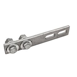 Monopole Intermediate Standard Cable Guide Extension Bracket Galvanized with Hardware