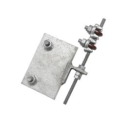 Safety Climb Bottom Tensioner Bracket Galvanized with Hardware