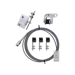 140ft Phoenix Pole Mount Safety Climb System HDG with Stainless Steel Cable