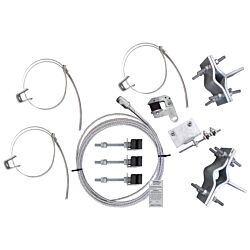 240ft Leg Mount Phoenix Climb System HDG with Galvanized Cable