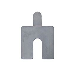 1/16 x 4-1/2 x 4-1/2 Slotted Shim Plate Galvanized for Blind Bolt
