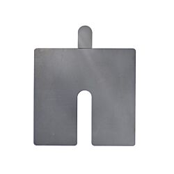 1/16 x 8-1/2 x 8-1/2 Slotted Shim Plate Galvanized for Blind Bolt
