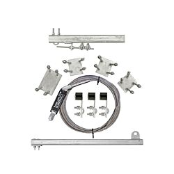 160ft Stainless Steel Ladder Mount Safety Climb System with Stainless Cable
