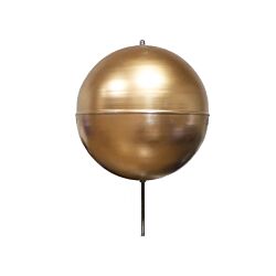 24in Flag Pole Ball, Gold For Concealment - Flag Poles