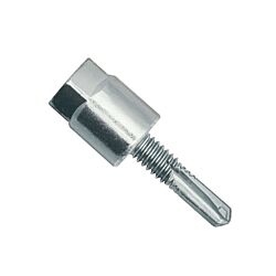 1/4-20 x 1 w/Retaining Nuts AF Rod Hanger #3 Point, for 3/8 Rod in Steel 50/Box - 300/Ctn (Uses 1/2" Socket)