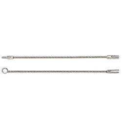 12" Steel Hole Clearing Brush Handle - Brush heads and extensions sold separately