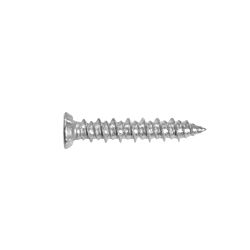 1/4 x 1-1/2 (7.5 x 40mm) Flat Undercut Torx (T30) Concrete Screw Gray Galvanized 100/Box - 1000/Ctn