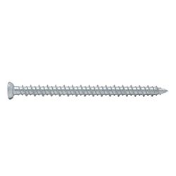 1/4 x 3-1/4 (7.5 x 80mm) Flat Undercut Torx (T30) Concrete Screw Gray Galvanized 100/Box - 1000/Ctn