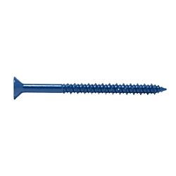 AF 1/4 x 3-3/4 Flat Phillips Head Concrete Screw Blue 100/Box - 500/Ctn