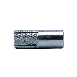 1/4 x 1 Knurled Drop In Anchor 100/Box - 2000/Ctn