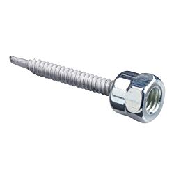 1/4 x 1 Sammy Screw - Steel for 3/8 Rod 25/Box - 125/Case