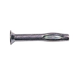 1/4 x 2 Flat Split Drive Anchor Zinc 100/Box - 1000/Ctn