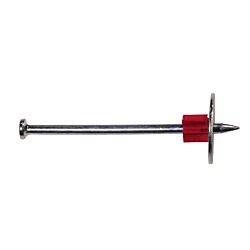 3in .300 Head Powder Actuated Drive Pins 1in Washer 100/Box - 1000/Ctn