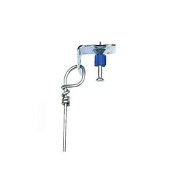 12ga x 6ft Pretied Ceiling Wire w/ Powder Actuated Ceiling Clip 100/Bundle