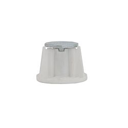 PFM2501438NN 1/4-3/8" Pan-Knocker II+ Multi Low Profile Concrete Insert White 100/Box